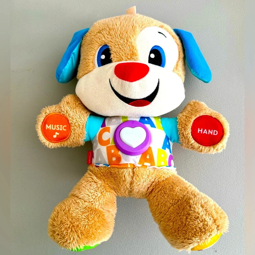 Fisher-Price Laugh and Learn Smart Stages Puppy | EUC Plush Animal